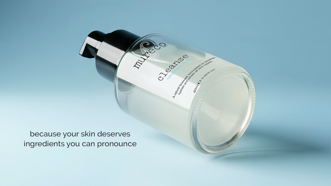 "Mureco Cleanse natural face wash with Australian native botanicals - vegan and cruelty free"