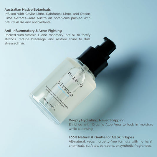 Mureco Cleanse - All Natural Face Wash