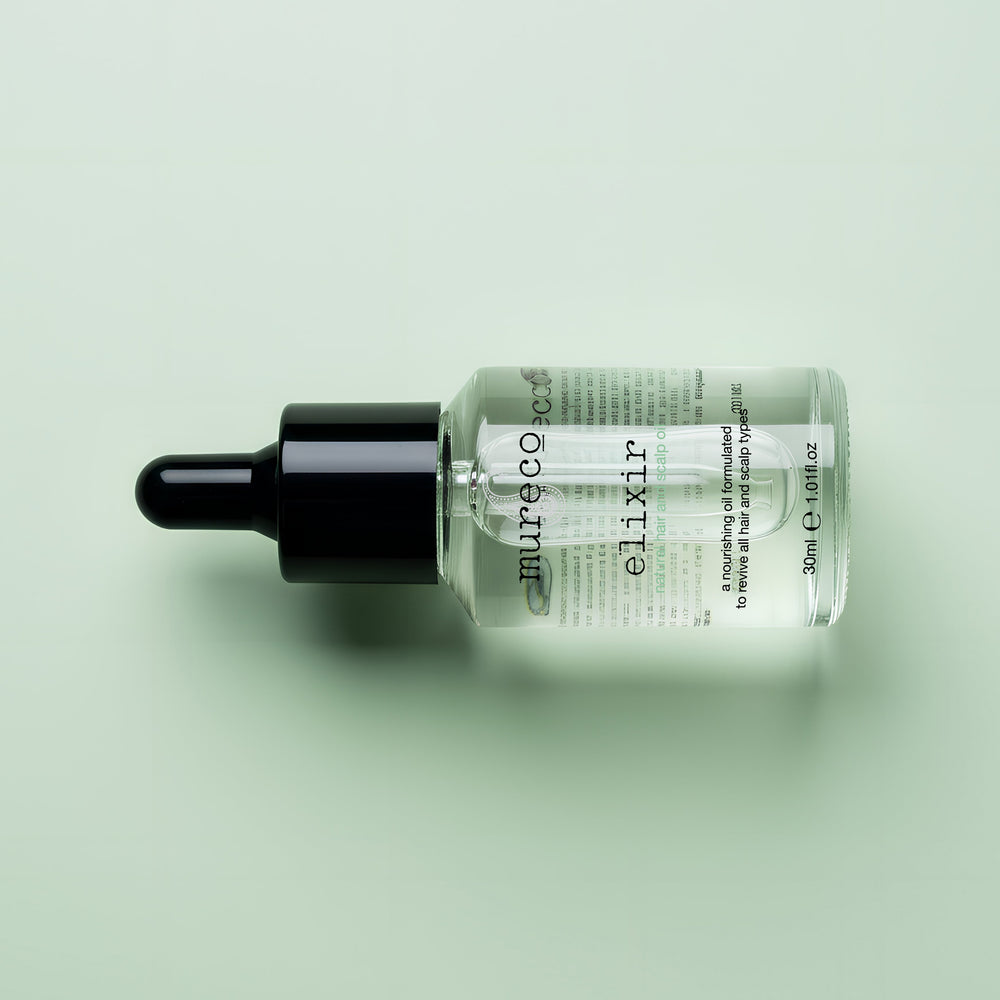 Mureco Elixir Hair and Scalp Oil – Australian-made, lightweight, non-greasy formula
