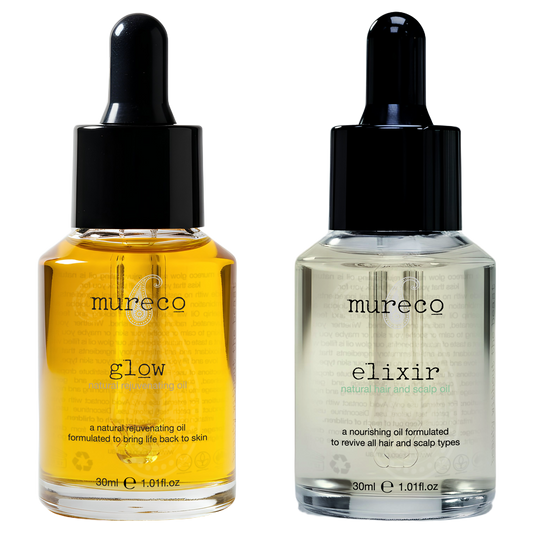 Mureco Vertex Kit - Glow Face Oil + Elixir Hair & Scalp Oil